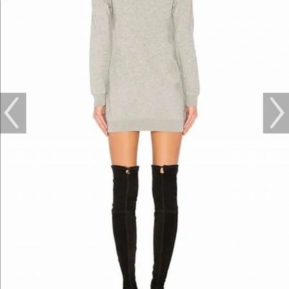 NWT Superdown Grey Sweater Dress - Picture 2 of 2